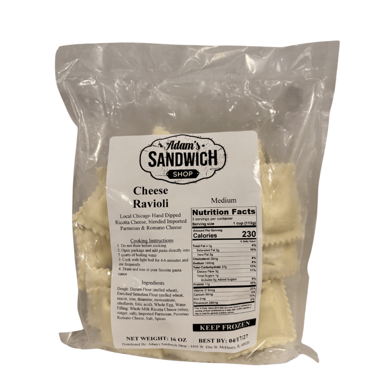 Cheese Ravioli
