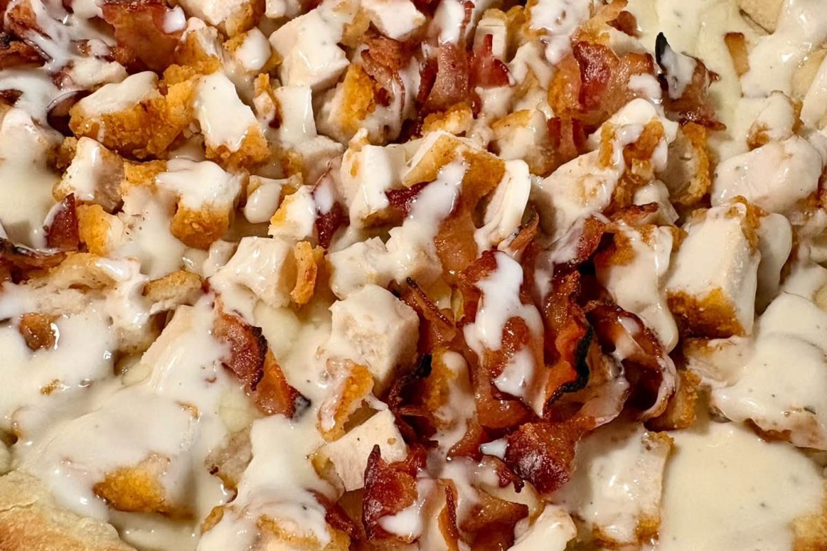 Chicken Bacon Ranch Pizzetta